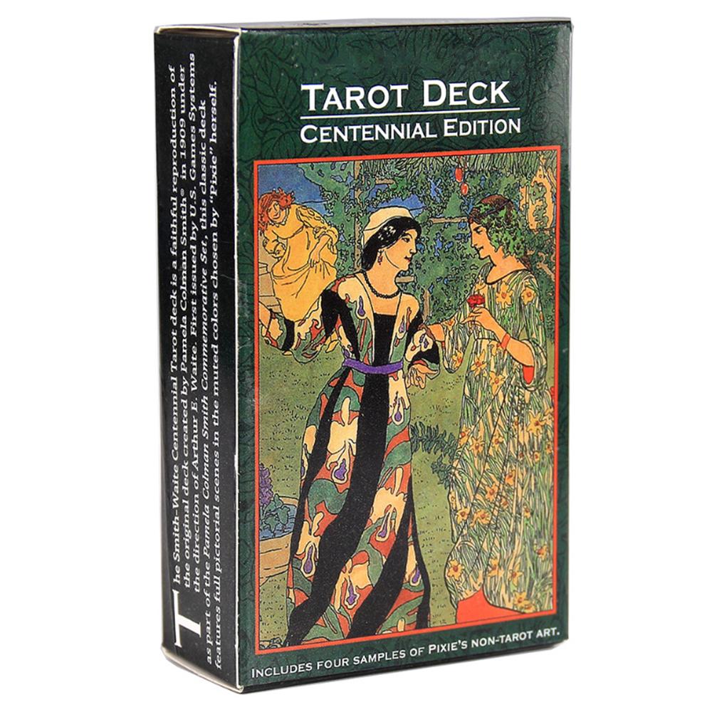 Play Entertainment Table Game Hot Sell Rider Tarot Cards For Divination Personal Use Tarot Deck Full English Version Board Games