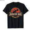 Jurassic Dad Pain Finds A Way Funny Sarcastic Skeleton Tshirt For Men Women 100 Cotton T Shirts Short Sleeve Tops 04272