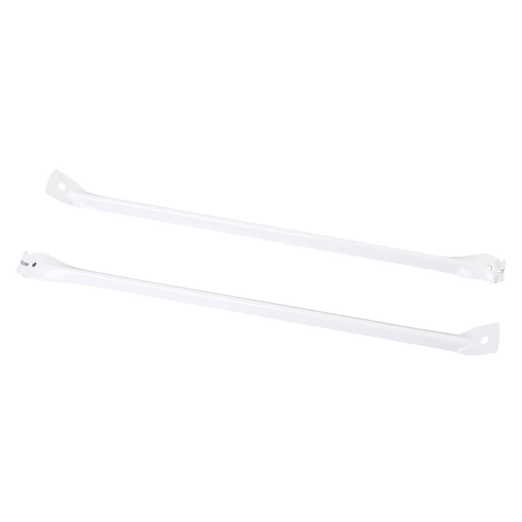 2PCS RV Wire Closet Shelving Brackets 12 Inch High Strength with Screws Wire Shelf Support Brackets White