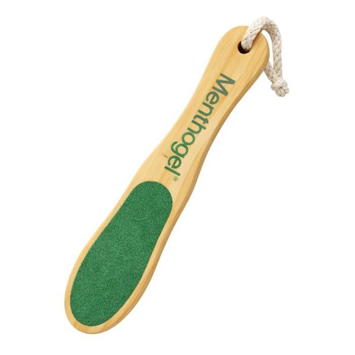 Râpe de pédicure - WELLYS - MENTHOGEL - Bois naturel - 27 cm - Vert