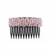 2026 New Korean Rhinestone Comb Hair Clip Broken Hair Artifact Shiny Invisible Hair Styling Accessory Teeth Headwear Girls