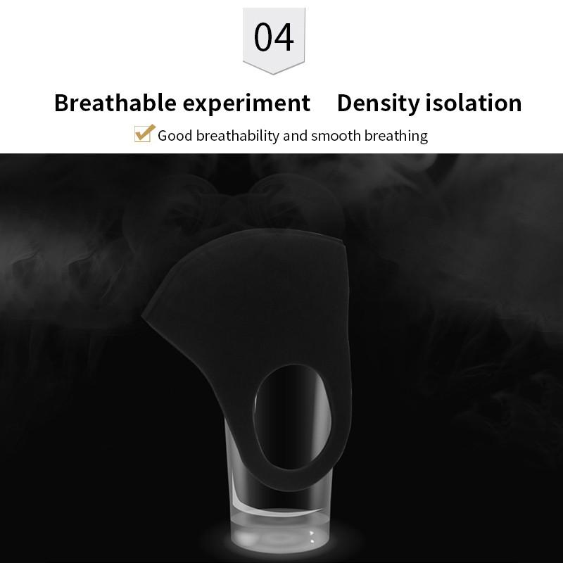 3pcs 3D Ultra-thin Breathable Dustproof Mouth Mask Anti-Dust Haze Flu Allergy Protection Face Masks