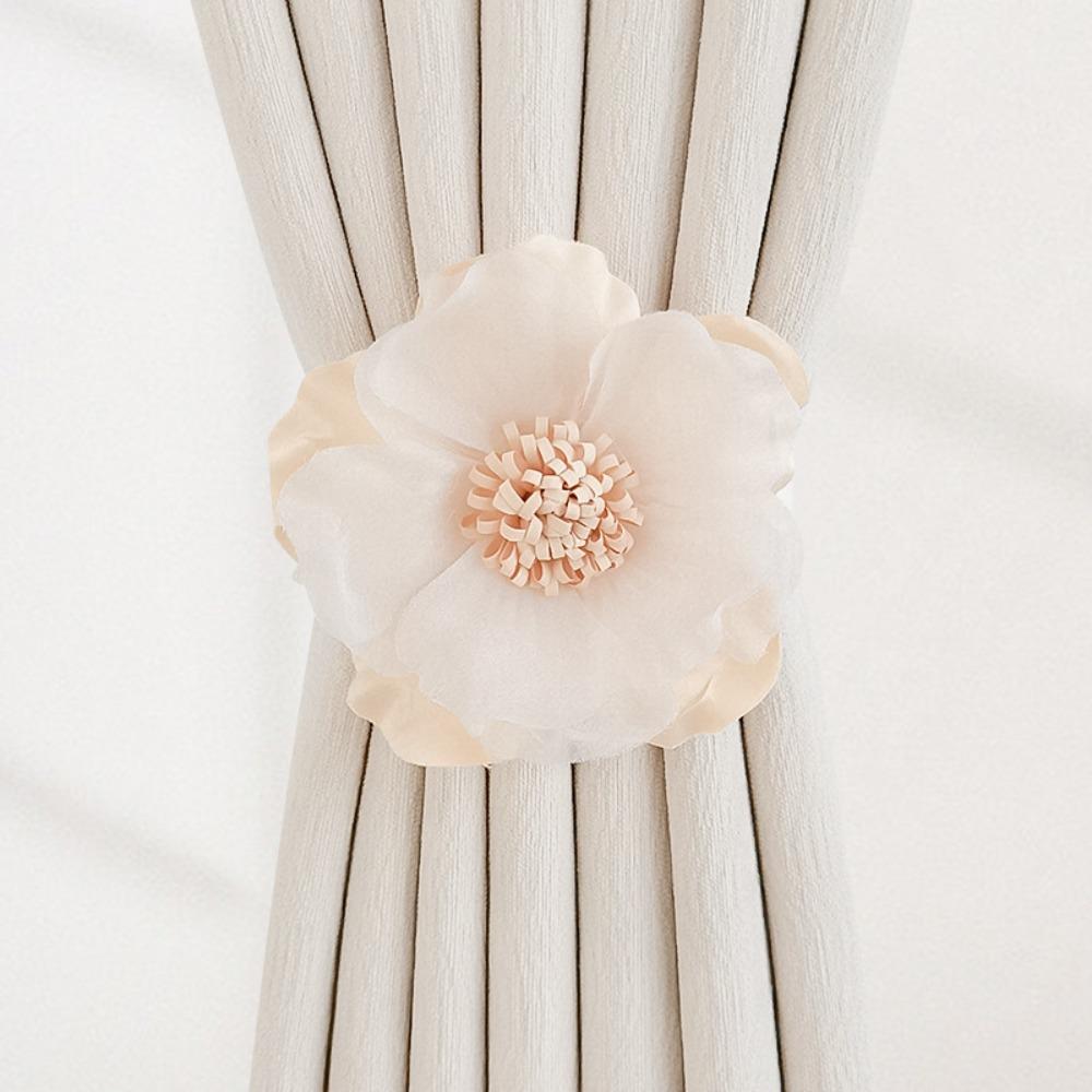 Magnetischer Vorhanggurt, Blumenform, Vorhangfixierer, Clip, Vorhang, Hängeseil, Heimdekoration