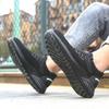 Herren Sommersicherheitsstiefel mit Stahlkappe - Atmungsaktiv, Stoßfest, Durchstichfest, Weiche Sohle, Rutschfest, Geruchshemmend, Langlebig.