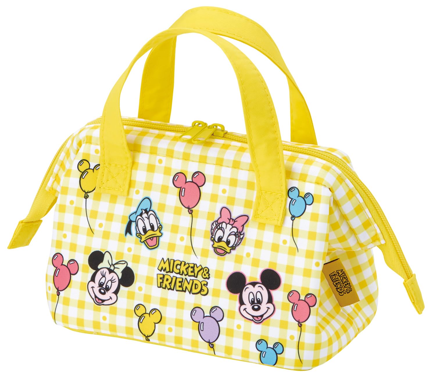 Skater Lunch Clasp Mickey Balloon Boys and Bag Small Insulated Kids Closure Disney Friends Design Girls KGA0-A 4490₽