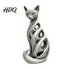Home Tabletop Decor Spiral Cat Sculpture Resin Ornament Creative Twisted Statue Artistic Decorative Ornaments Desktop for Living Room Bedroom Office