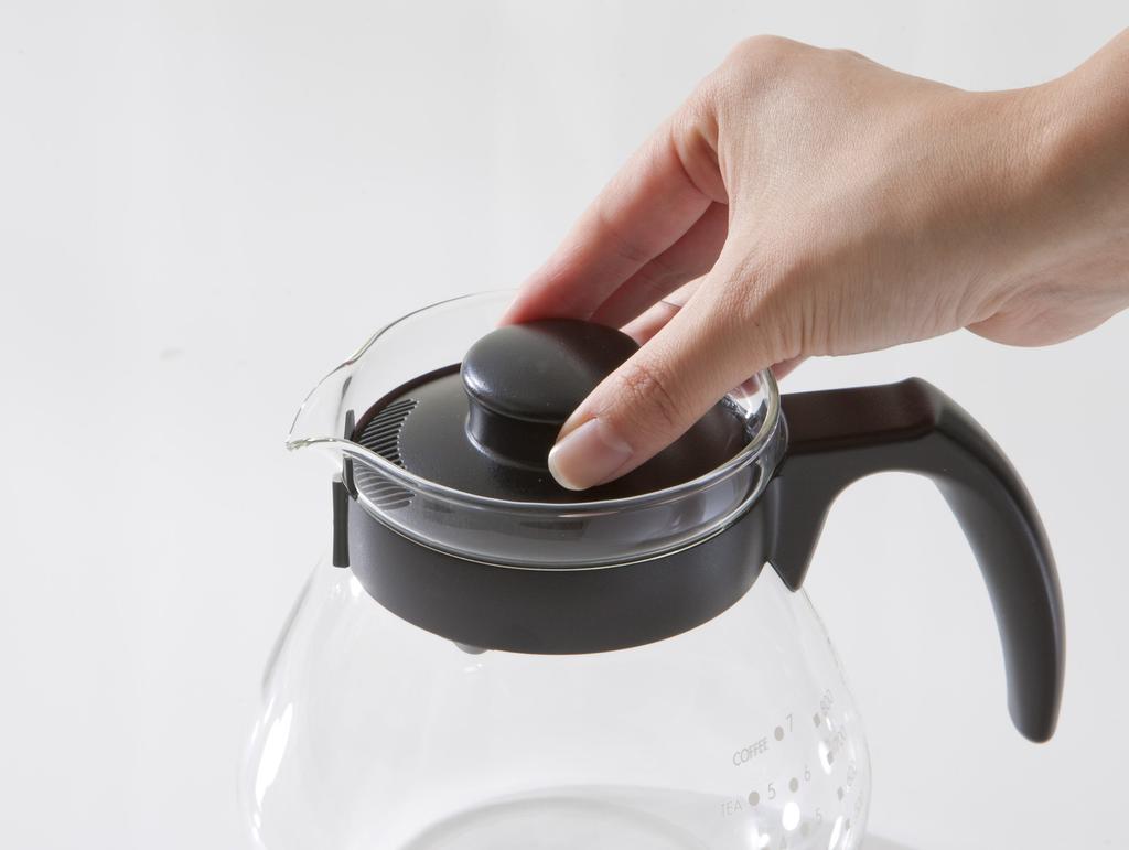 Hario Coffee & Tea Server Lever MicrowaveDishwasher Safe 1,000ml Made In Japan TC-100B