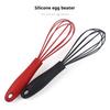 Silicone Wire Cooking Egg Beater Silicone Handheld High Quality Stainless Steel Wire Hig Temperature Resistant