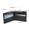 Retro Men Leather Wallets Small Money Purses Design Dollar Price Top Men Thin Wallet with Coin Bag Zipper Short Men Wallets