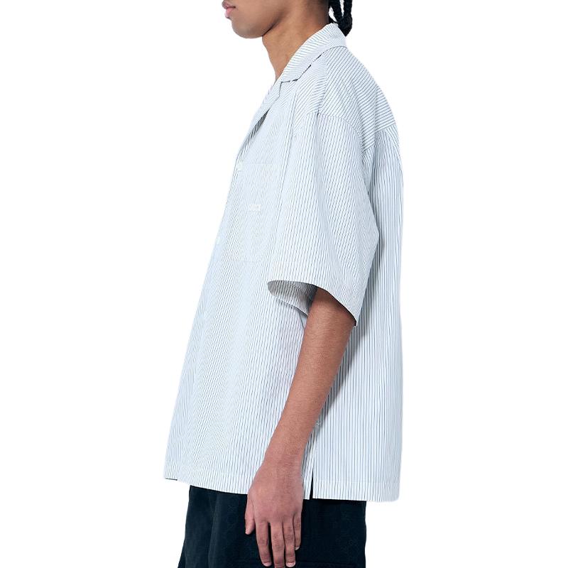 GUCCI Embroidered Striped Shirt 810604-Z7AHN-9025