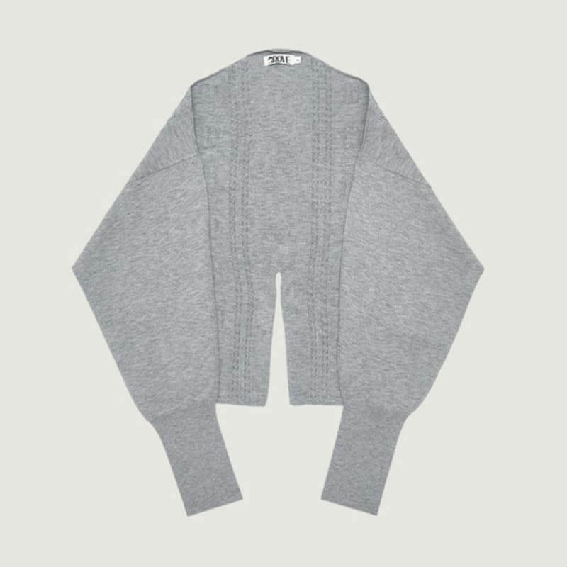 

grove 25FW HAVEN SHAWL MUFFLER (GREY) GREY