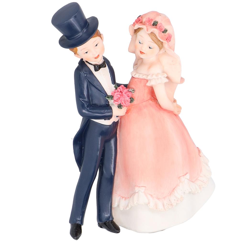 European Style Couple Craft Figurine Resin Craftwork Table Ornaments Home Decoration Wedding
