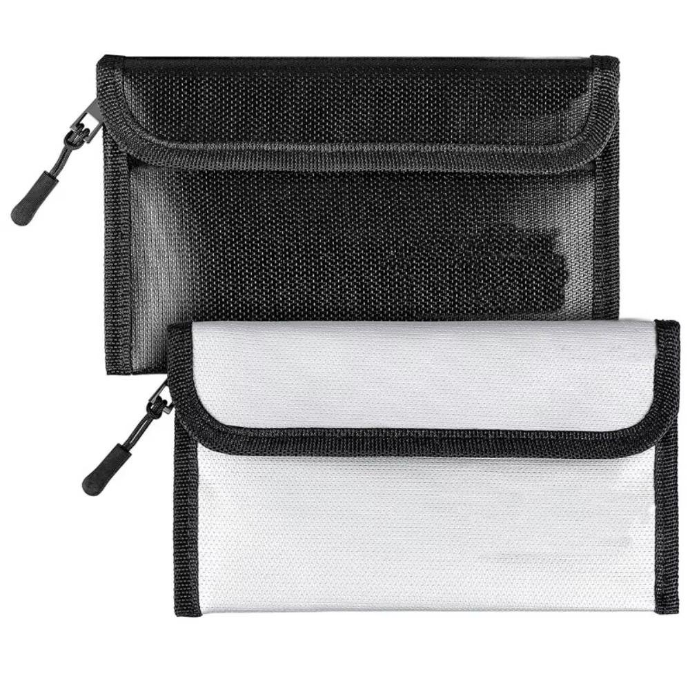 Waterproof Surface Safe Storage Pouch High Temperature Resistant Envelope File Folder  For Cash
