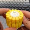 Twisting Corn Fidget Toy Teens Adults Stress Anxiety Relief Portable Travel Rotating Corn Kernel Toy Home Office Desktop Decoration Ornament