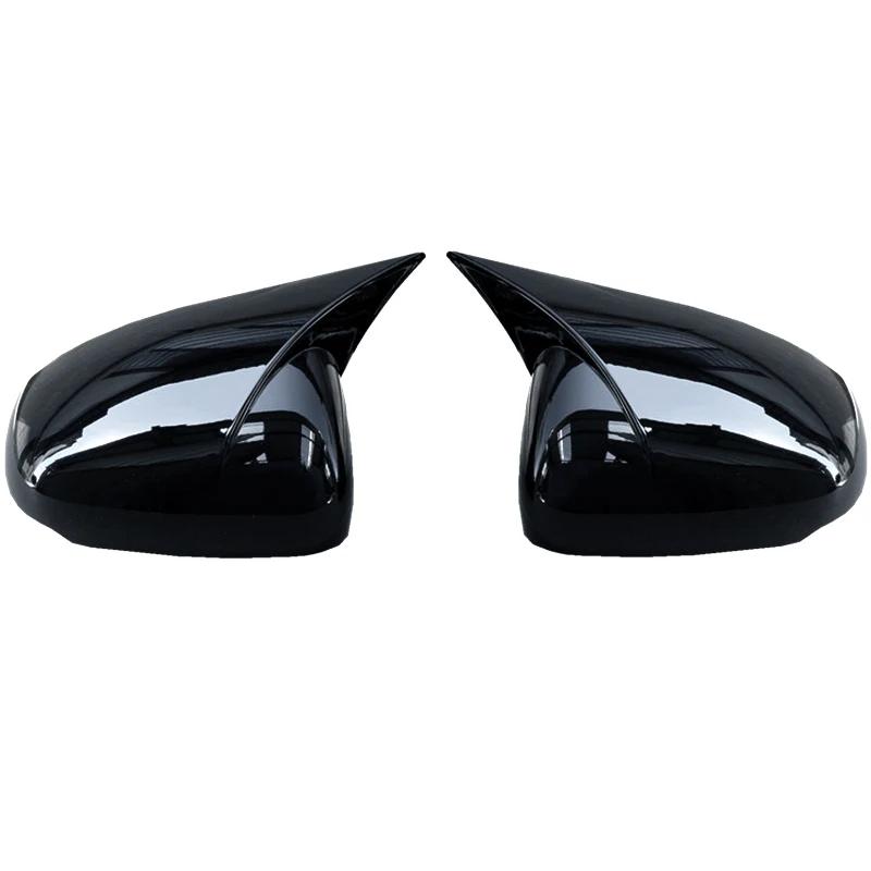 Side Mirror Cap Covers For Mercedes Benz A Class W177 A180 A200 A220 A250 + Black Replace