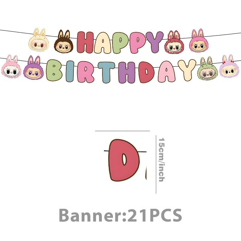 2 Cartoon-themed party paper plates, party supplies, tableware sets, children's birthday decorations