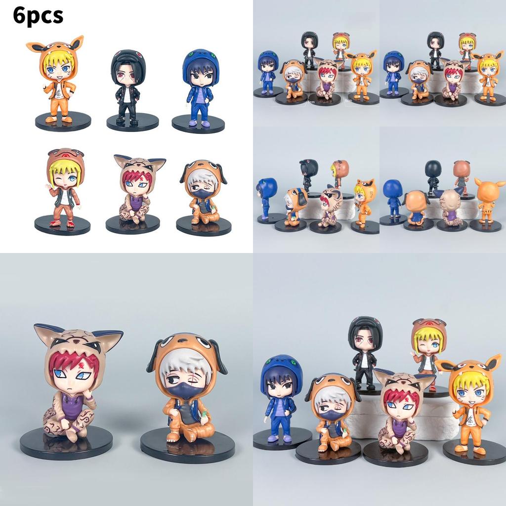 Naruto Pvc Articulated Figures With 7-9cm Style For Collectors And Display