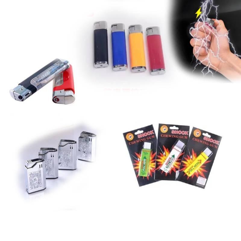Trick Transparent Creative Leakage Lighter April Fool Day Strange Toy Prank