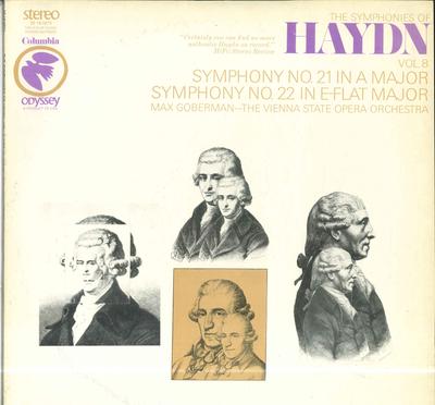 LP Record MAX GOBERMAN VIENNA STATE OPERA OR  Symphonies Of Haydn Vol8  Symphony 32160374 ODYSSEY US Classical Used