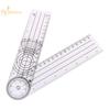 1PC Multi-Ruler Goniometer Angle Medical Spinal Ruler 360 Degree Measuring Tool