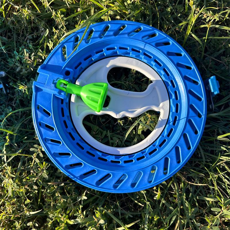 Weifang Crystalowy Kołowrotek do Latawca z Samoblokującym Kołem dla Dorosłych i Dzieci - Puste Wzornictwo Narzędzie do Puszczania Latawca