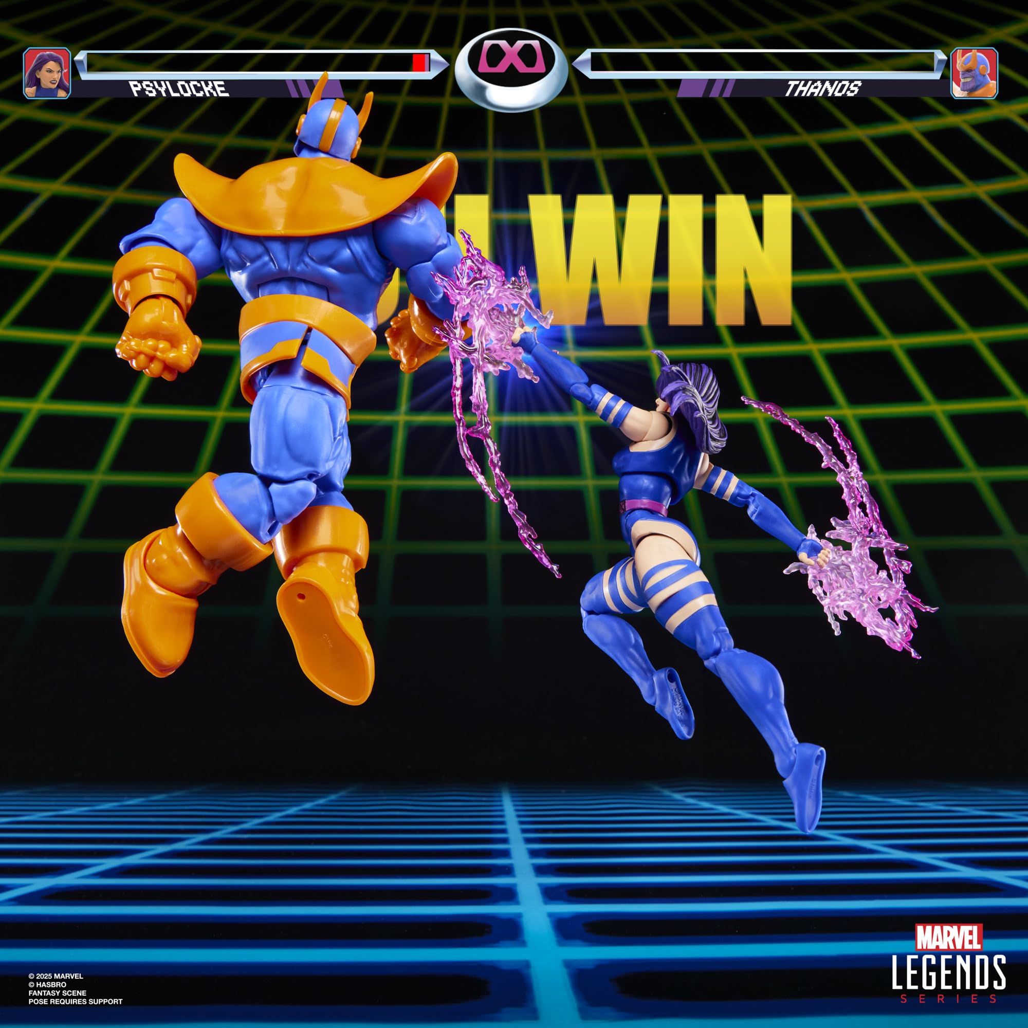 Marvel Efsaneler Serisi Gamerverse Psylocke Thanos Aksiyon