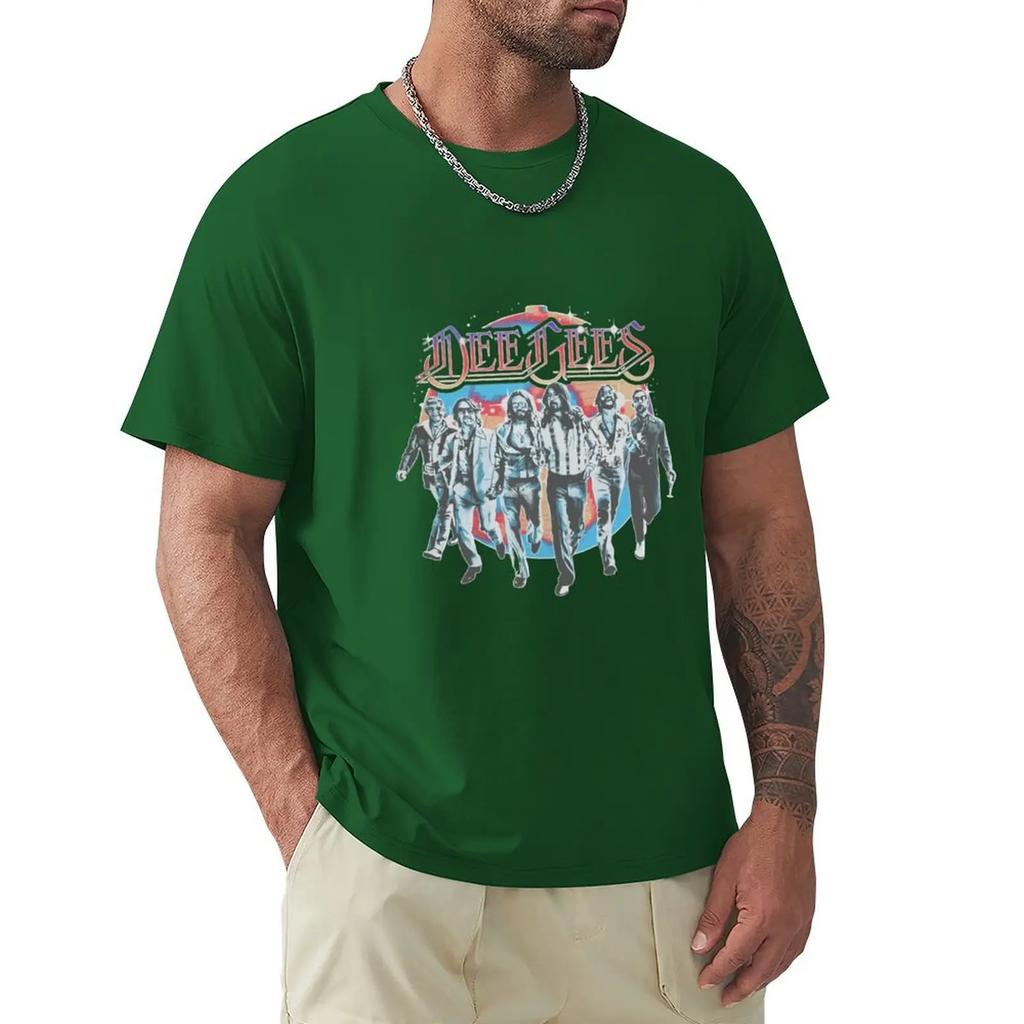 Dee Gees Disco Ball Logo T-Shirt vintage clothes sweat t shirts for graphic