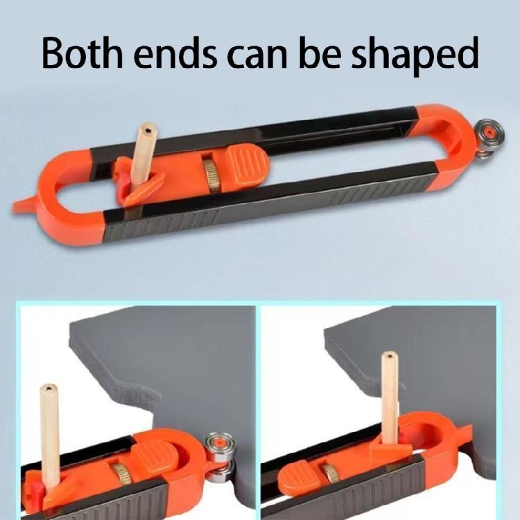 Ergonomic Shape Duplication Gauges Shape Duplicators For Woodworking Flooring Carpet Cutting Accuracy Profiles Tracing
