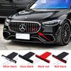 1pc ABS AMG Grill Grille Emblem For AMG W463 W464 W461 G63 G65 Grille Sticker Emblem Badge Sticker Car Accessories