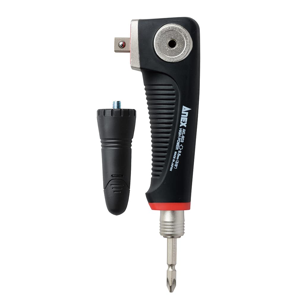 ANEX heavy for L-shaped adapter, duty, sockets, 9.5mm (3/8') drive, AKL-603