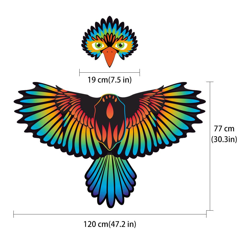 Kids Cartoon Halloween Simulation Eagle Wings Cloak Headwear Cosplay Performance