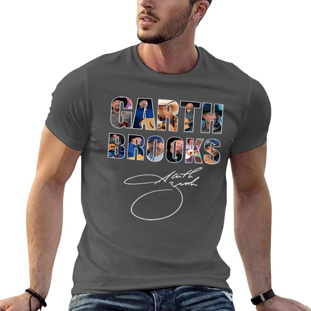 Garth Brooks TShirt Basic Plain Tee For Spring And Summer
