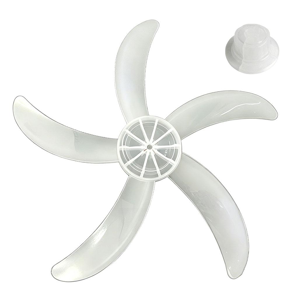 Replacement For Fan -Blades In Household Electric Fans 5 -Blades With Nut Cap Fanner Accessories Replacement Household