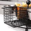 Sturdy Food Display Rack with Dipping Cup Deep Fry Food Strainer Durable Snack Basket  Onion Rings