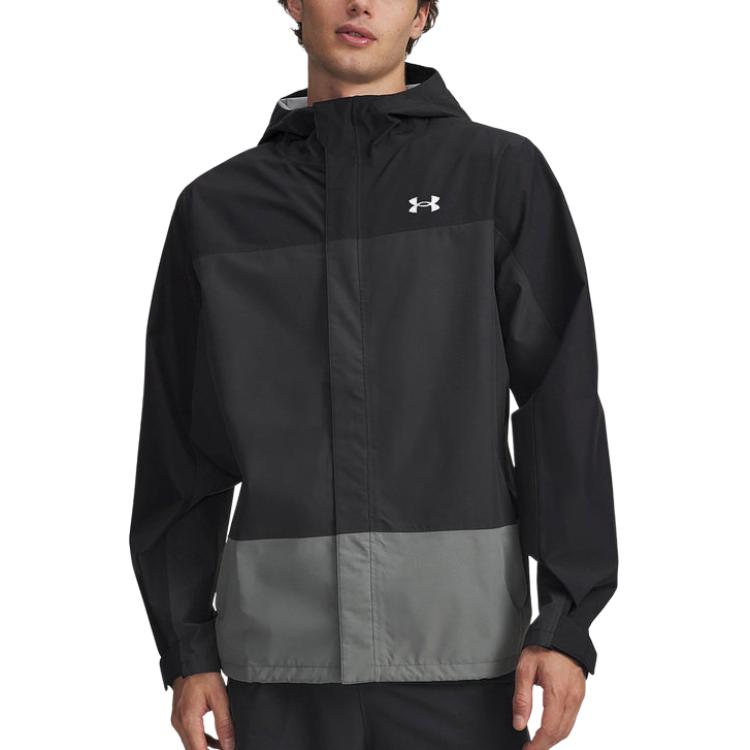 Under Armour Outdoor Sports Hooded Windbreaker Jacket Men jackets 6009584-001 S