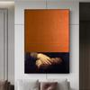 Mona Lisa Poster Oil Painting Abstract Classic Canvas Wall Art Prints Home Room Decor Pictures for Living Room Frameless