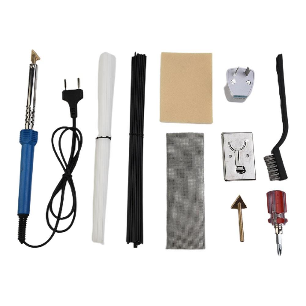 

Электрический паяльник 80 Вт, набор для сварки пластика для ремонта бампера каяка EU Plug