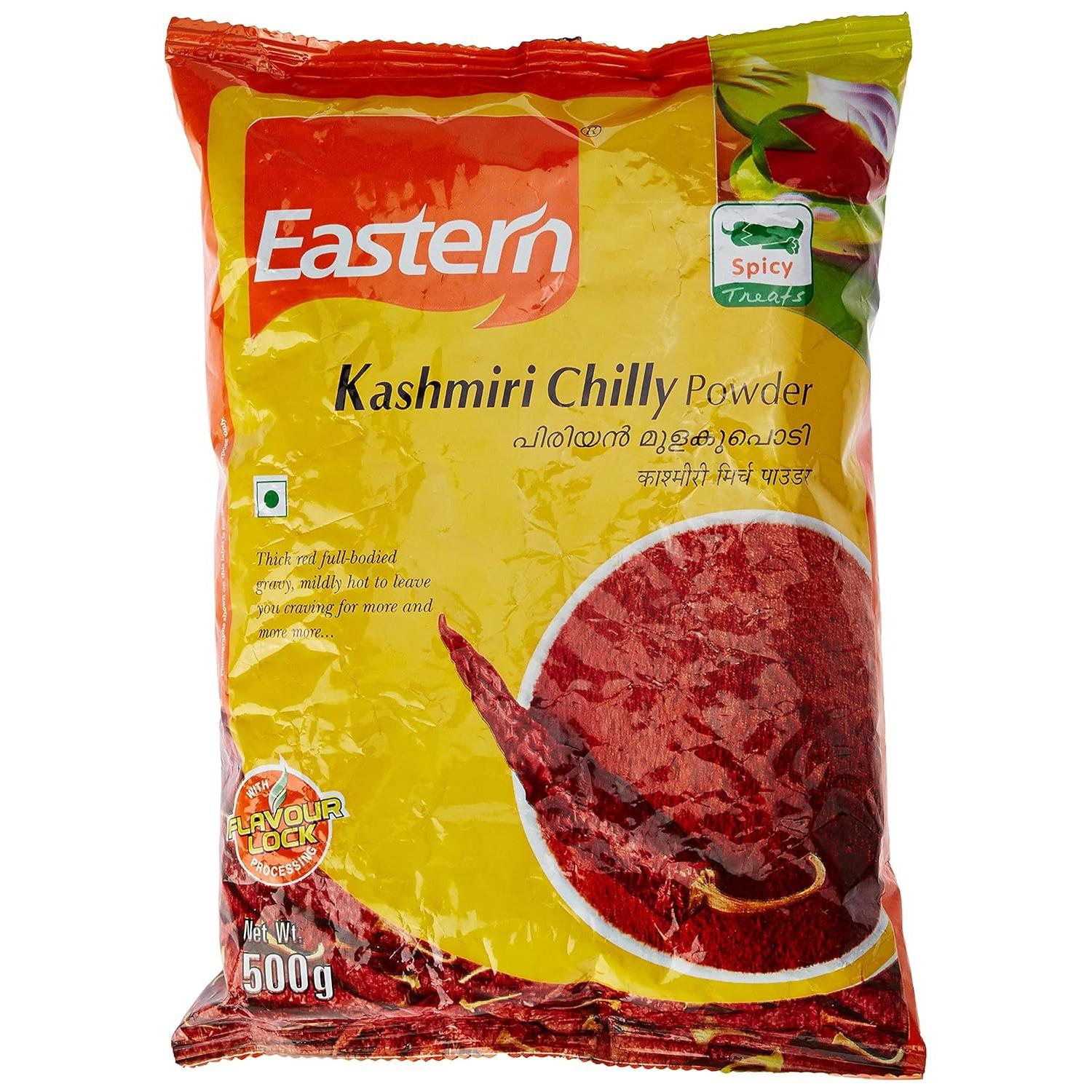 Порошок Кашмирского перца Чили (500 г), Kashmiri Red Powder,  Eastern