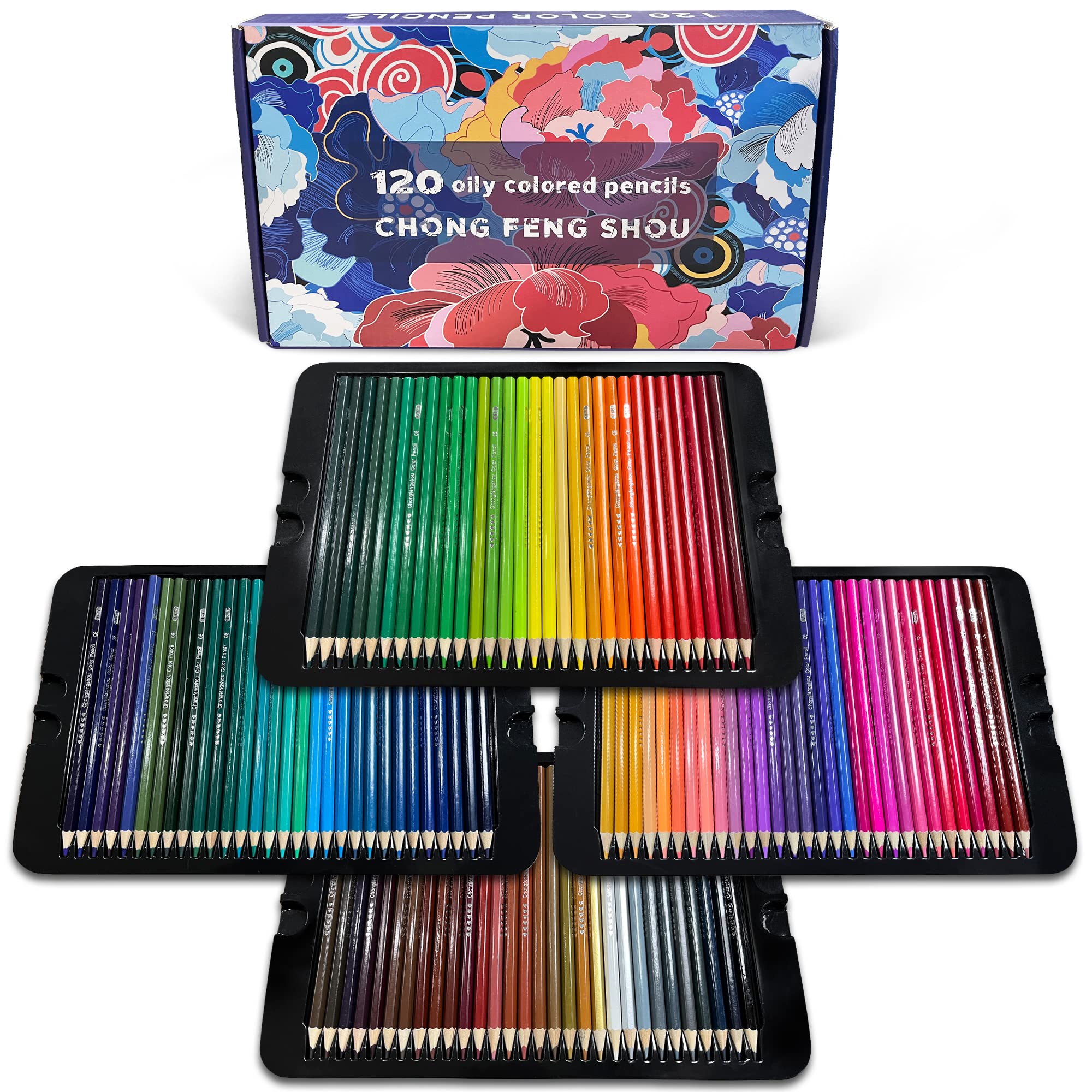 

Кольорові олівці Roleness для дітей та професійний набір кольорових олівців з м яким грифелем з футляром для зберігання та точилкою 120 кольорів на масляній основі для дорослих, на масляній основі