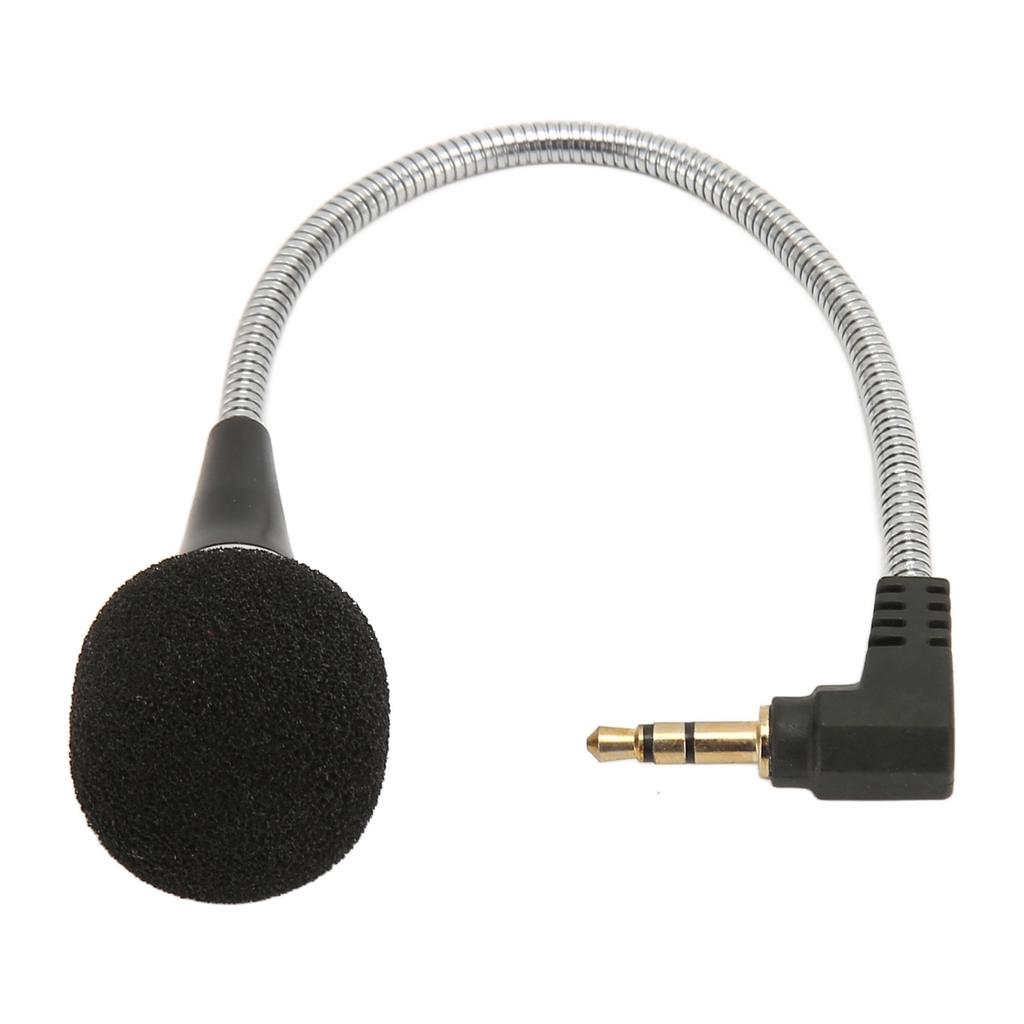 Mini Condenser Microphone Noise Reduction Professional Flexible Gooseneck Microphone for Laptop Computer