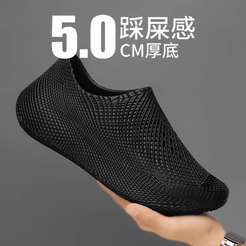 Летняя обувь для шеф-повара кухонная обувь рабочая обувь 36 чёрный