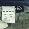 DEEP BLUE Wide denim pants M blue Men's Used