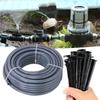 3/8" 9/12mm Nebelkühlungssystem 0,6mm Düsen Feinsprüher PE Schlauch Filter Selbstansaugende Pumpe Gartenbewässerungs-Gießset