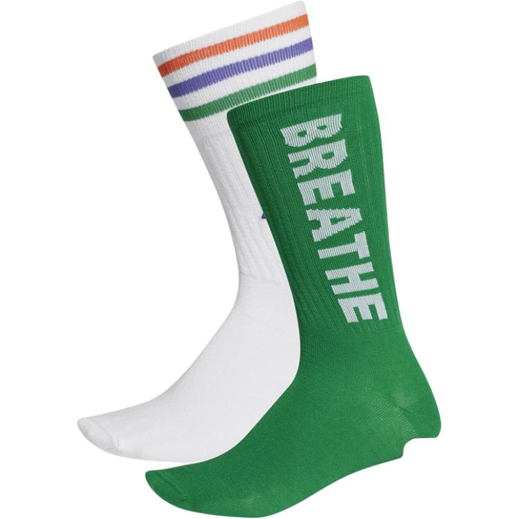 Adidas Originals Knee High Socks Unisex 2 Pack FS0086 L