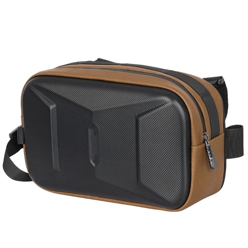 Bikes Commuters Bag Bikes Frame Bag Waterproof Front Handlebars Bag Strap on Frame Bag Cyclings Bag Bikes Top Tube Bag 1