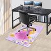 Princess Pink Dress Carpet For Playroom Bedroom Living Room Sofa Home Decorkids Game Area Rug Nonslip Floor Mat