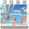 Birthday Party Backdrop Polyester Banner Photo Booth Decoration 85
