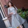 Evening dress New spring multi-color medium and long student party bridesmaid dress Skinny dress