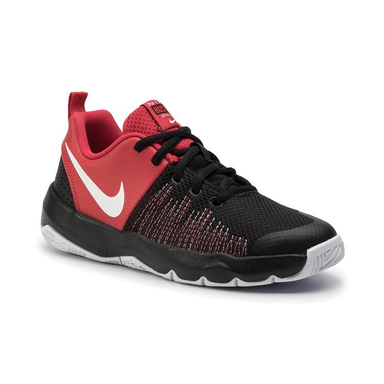 Nike Team Hustle Quick 'Black Red' GS 922680-002