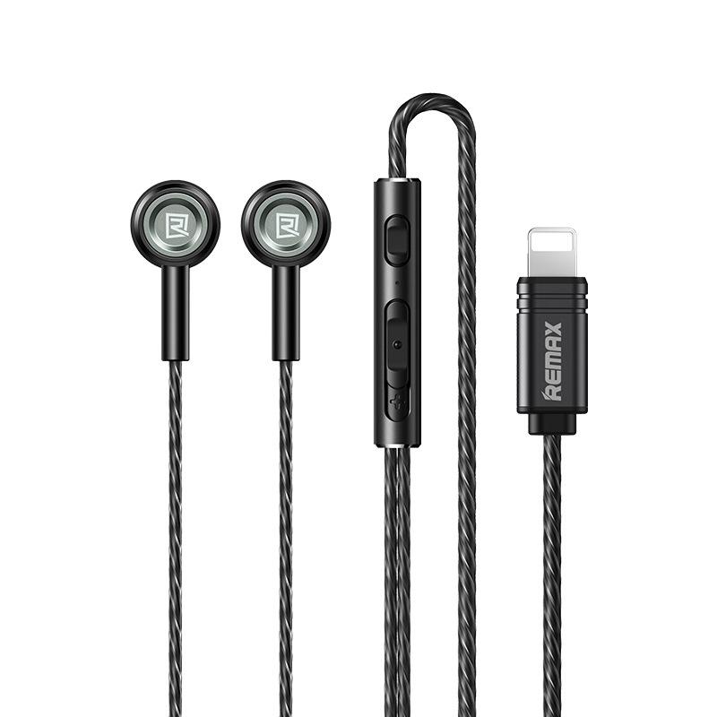 REMAX Metal In-Ear Noise-Reducing Wired Earphones for Music & Calls